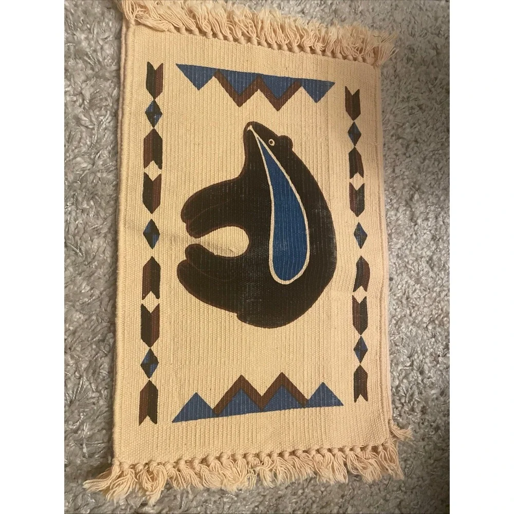 El Paso Saddle Blanket 21*12 Placemat, rug